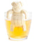 Eco-Friendly Silicone Pug Tea Infuser