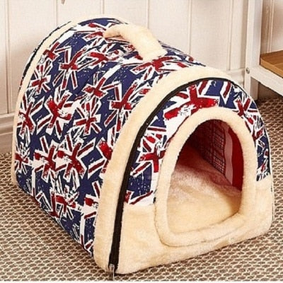 Multifunctional Pet House with Foldable Mat