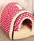 Multifunctional Pet House with Foldable Mat