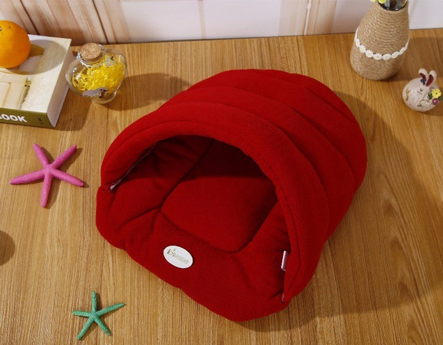 Soft & Warm Polar Fleece Pet Bed