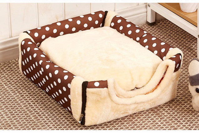 Multifunctional Pet House with Foldable Mat