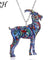 Acrylic Animal Pendant Necklace