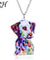 Acrylic Animal Pendant Necklace