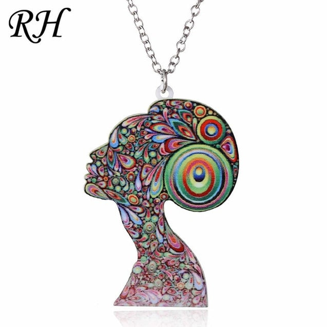 Acrylic Animal Pendant Necklace
