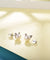 Freshwater Pearl Cat Earrings