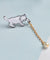 White Pearl-Like Cute Cat Brooch