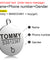 Anti-lost Stainless Steel Engraved Dog ID Tag