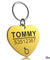 Anti-lost Stainless Steel Engraved Dog ID Tag