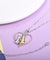 Two Cats Inside Heart Necklace