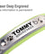 Customized Reflective Leather Pet ID Collar