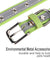Customized Reflective Leather Pet ID Collar