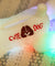 Colorful LED light glowing plush dog doll