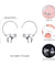Dangling Cat Stud Earrings