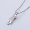 Minimalist Hanging Cat Pendant 925 Silver Necklace for Women