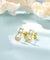 Cubic Zirconia Cat Stud Earrings