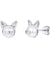 Freshwater Pearl Cat Earrings