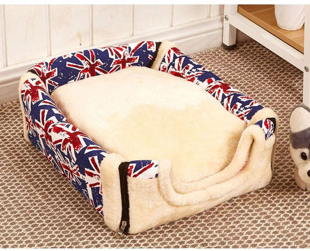 Multifunctional Pet House with Foldable Mat