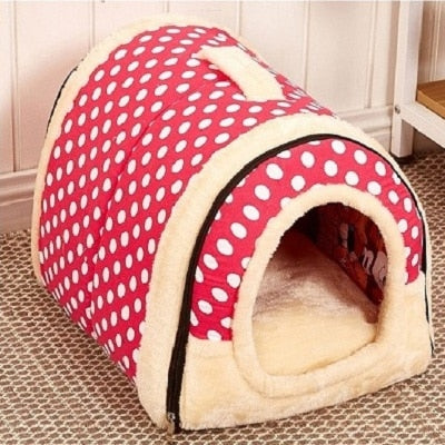 Multifunctional Pet House with Foldable Mat