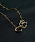 Linked Heart and Paw Pendant Necklace