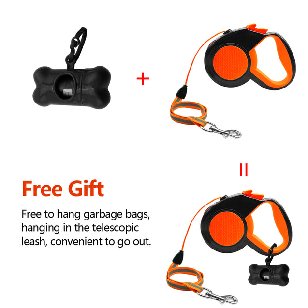 Automatic Extending & Retractable Dog Leash