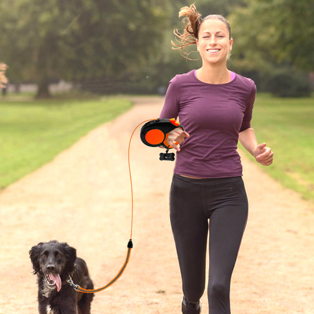 Automatic Extending & Retractable Dog Leash