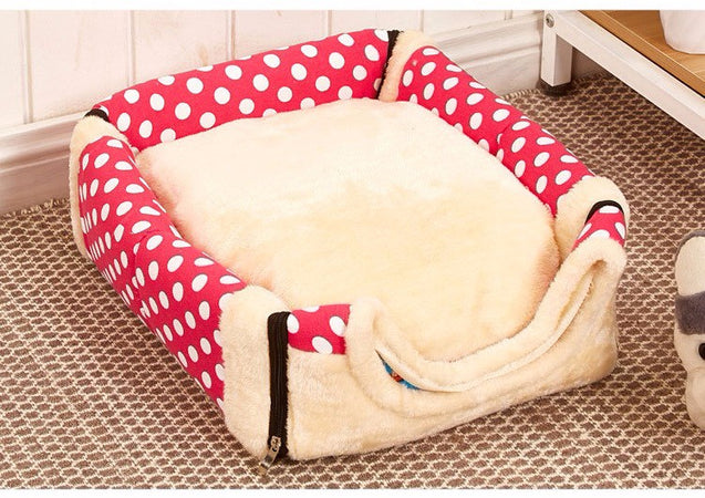 Multifunctional Pet House with Foldable Mat