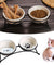 Cartoon Style Ceramic Pet Bowl Pet Feeder