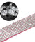 Adjustable Rhinestone Suede Soft Leather Pet Collar