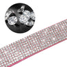 Adjustable Rhinestone Suede Soft Leather Pet Collar