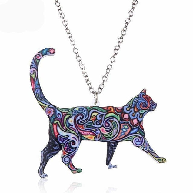 Acrylic Animal Pendant Necklace