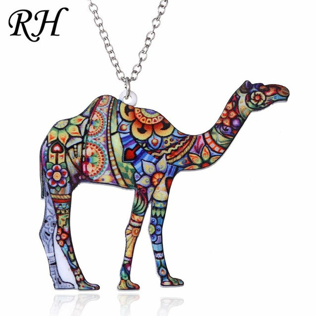 Acrylic Animal Pendant Necklace