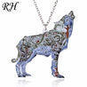 Acrylic Animal Pendant Necklace