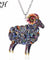 Acrylic Animal Pendant Necklace
