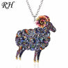 Acrylic Animal Pendant Necklace