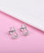 Cubic Zirconia Cat Stud Earrings