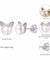 Freshwater Pearl Cat Earrings