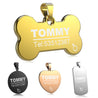 Anti-lost Stainless Steel Engraved Dog ID Tag