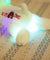 Colorful LED light glowing plush dog doll