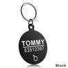 Anti-lost Stainless Steel Engraved Dog ID Tag