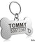 Anti-lost Stainless Steel Engraved Dog ID Tag