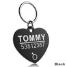 Anti-lost Stainless Steel Engraved Dog ID Tag