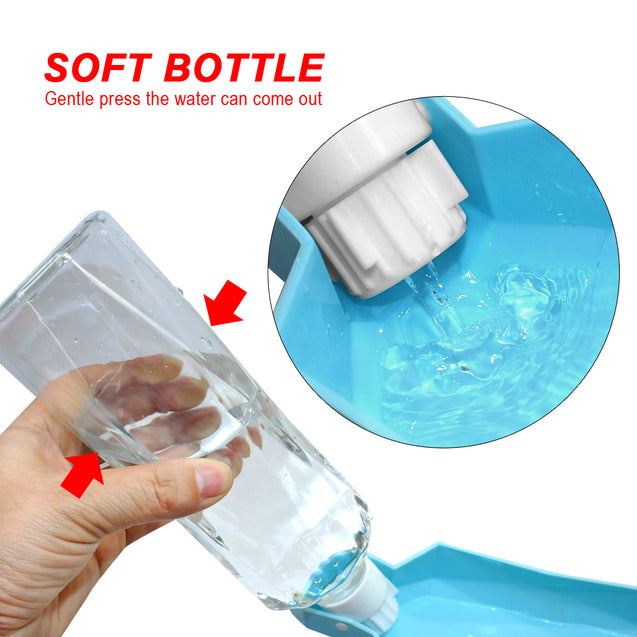 Foldable Travel Dog Water Bottle