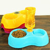 Automatic Dual Dog Food Feeder and Water Dispenser