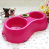 Automatic Dual Dog Food Feeder and Water Dispenser
