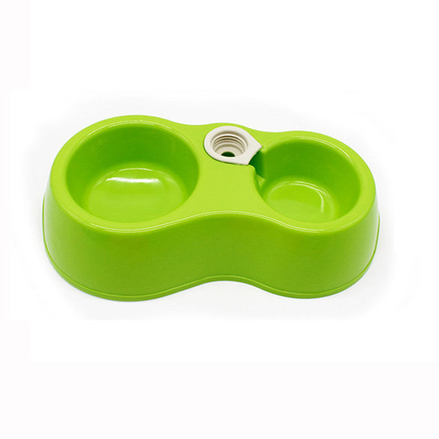Automatic Dual Dog Food Feeder and Water Dispenser