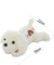 Colorful LED light glowing plush dog doll