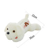 Colorful LED light glowing plush dog doll