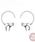 Dangling Cat Stud Earrings