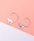 Dangling Cat Stud Earrings