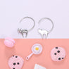 Dangling Cat Stud Earrings